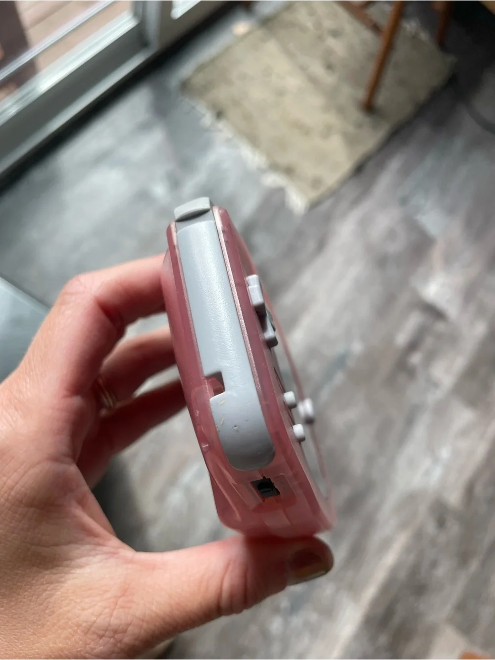 Nintendo Game Boy Advance - Transparent Pink Handheld